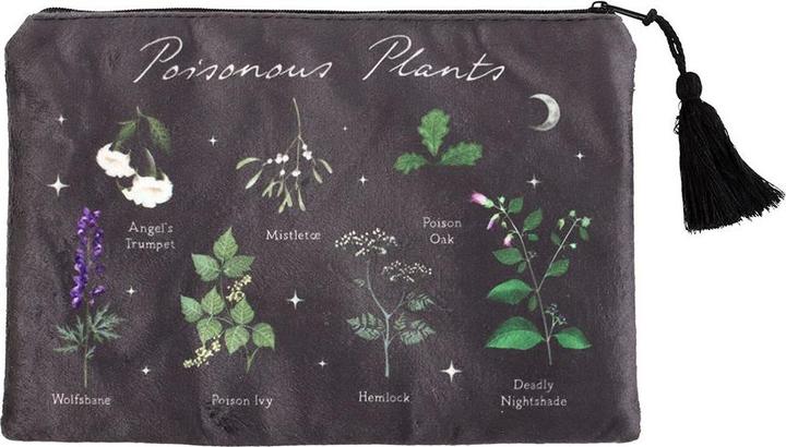 Actual product image Something Different Poisonous Plants Toiletry Bag