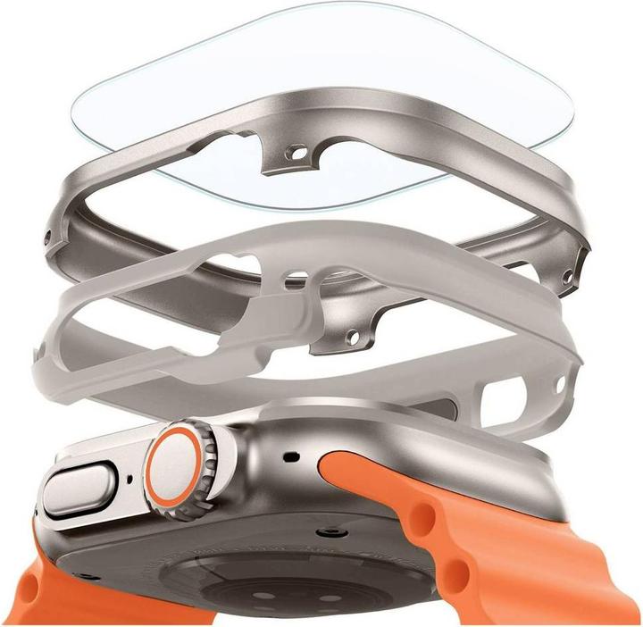 Produktbild ESR Protection set for Apple Watch Ultra 49mm (case+glass) (titanium)