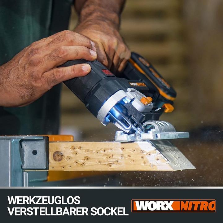 Produktbild Worx Akku-Stichsge WX542.9, ohne Akku und Ladegert