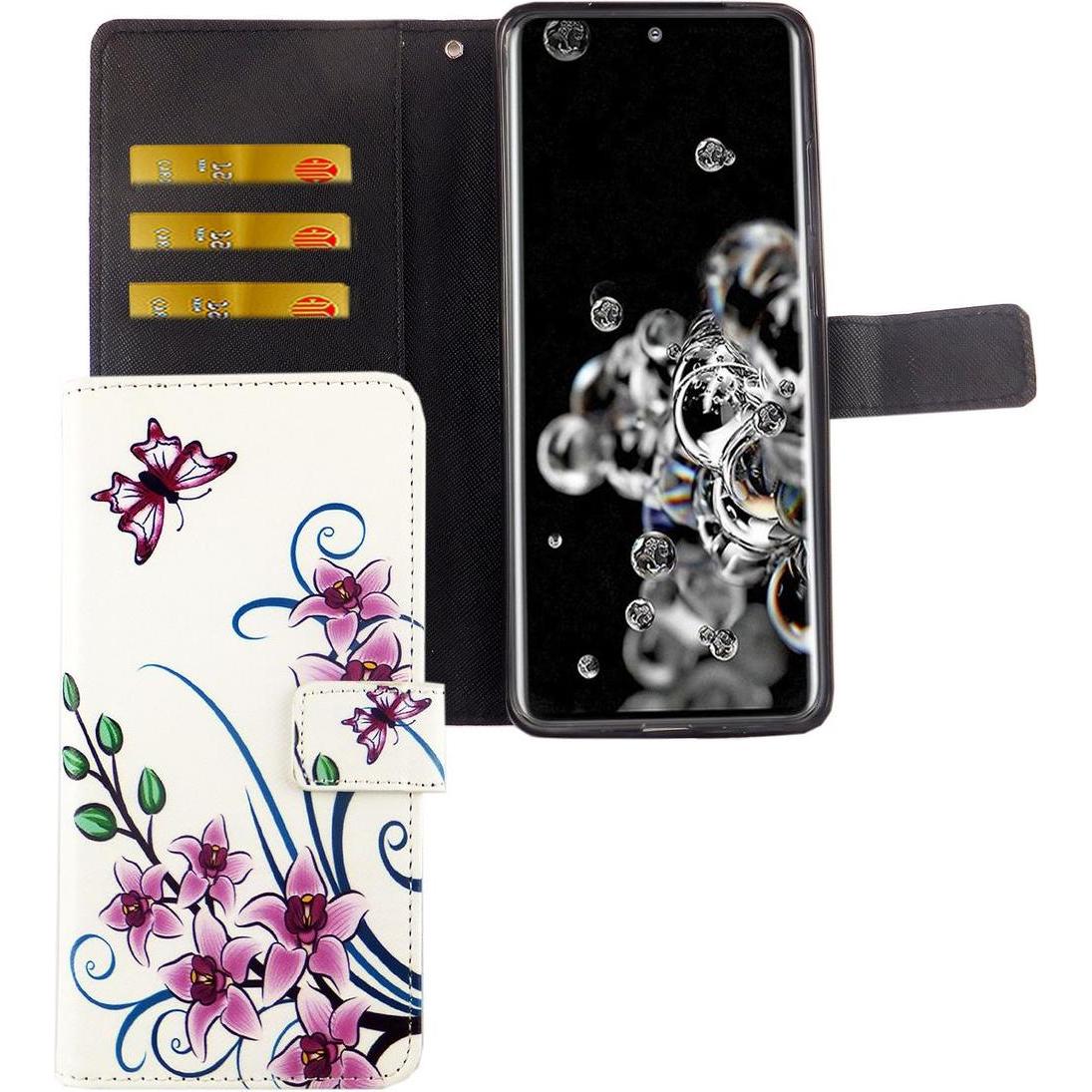 Thumbnail - König Design Hülle Handy Schutz für Samsung Galaxy S20 Ultra Case Cover Tasche Wallet Etui (Samsung Galaxy S20 Ultra), S...