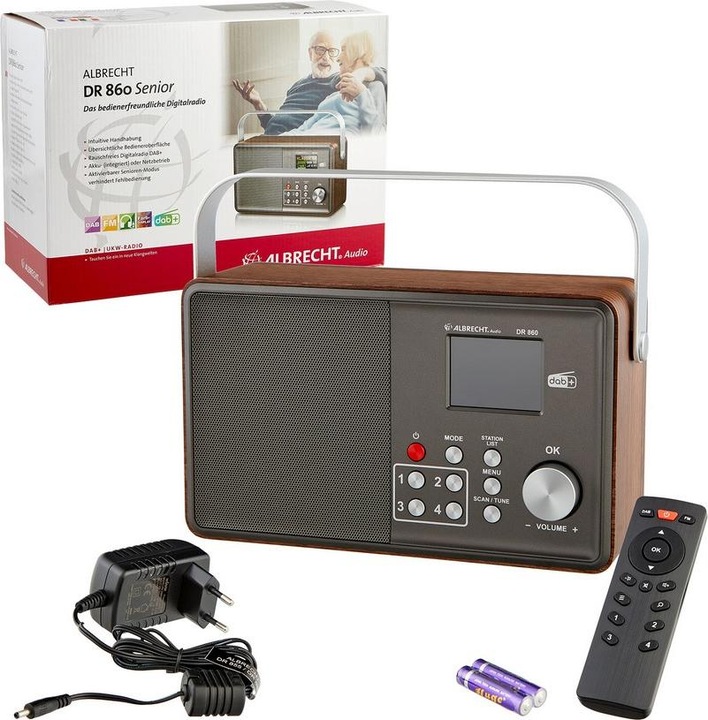 Produktbild Albrecht DR 860 Senior (DAB+, FM)