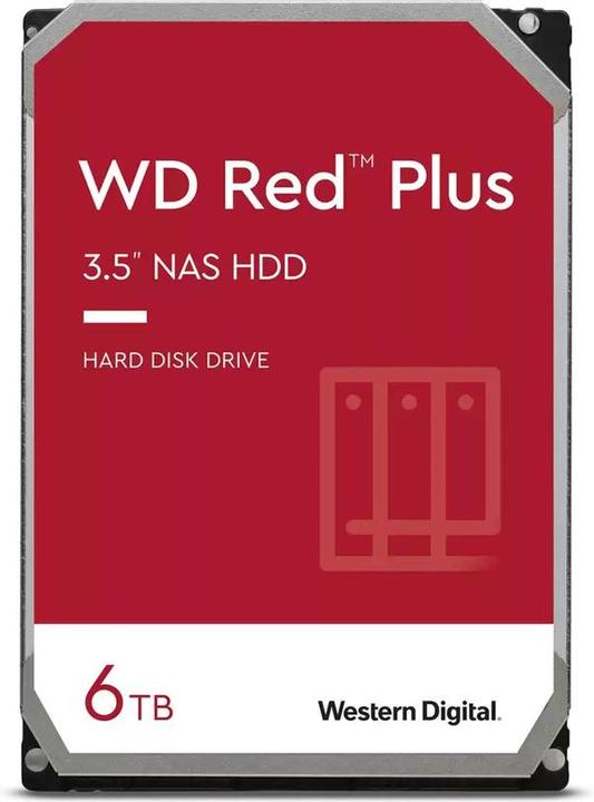 Immagine prodotto WD Red Plus 6TB 3.5 SATA 256MB (6 TB, 3.5")