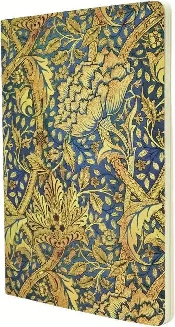 Actual product image Paperblanks Notizheft A5 Morris Windstoss (A5, Checked, Hardcover)