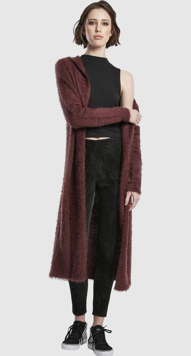 Produktbild Urban Classics Ladies Hooded Feather Cardigan (S)