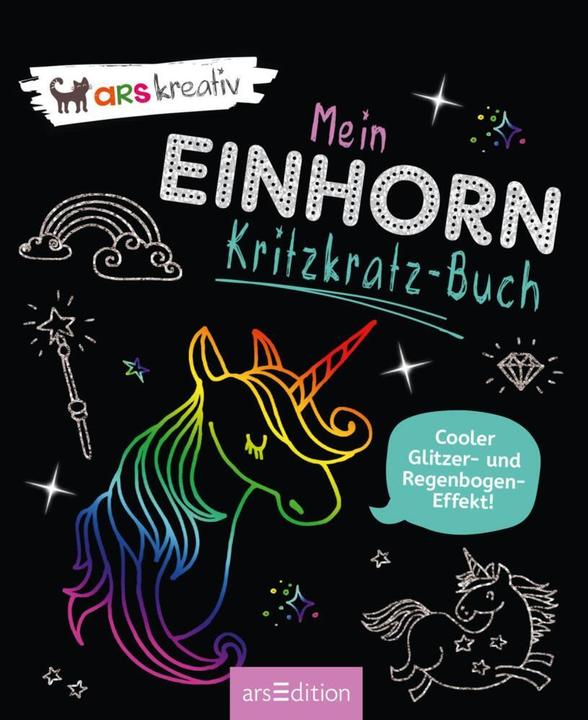 Immagine prodotto Mein Einhorn-Kritzkratz-Buch