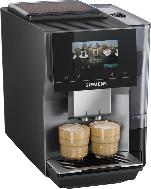 Siemens Kaffee-Vollautomat, EQ700 classic, Grau braun