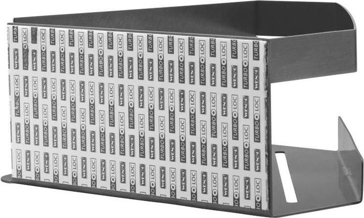 Produktbild Wenko SW Eckablage Meleto grau (28.50 x 18 x 8 cm)