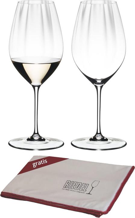 Produktbild Riedel Rieslinggläser inklusive Poliertuch Performance (62.30 cl, 2 Gläser, Weissweingläser)