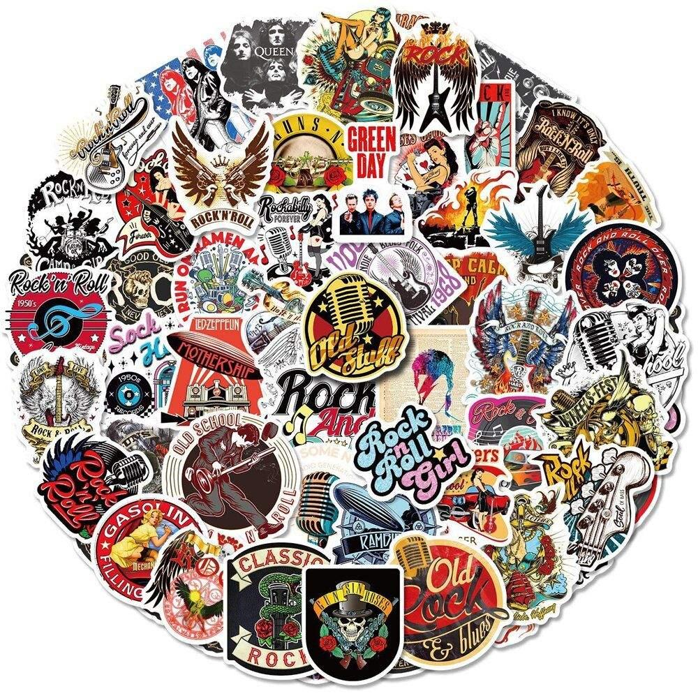 JTI, Sticker, Aufkleber - Heavy Metal/Rock - 50 Stk