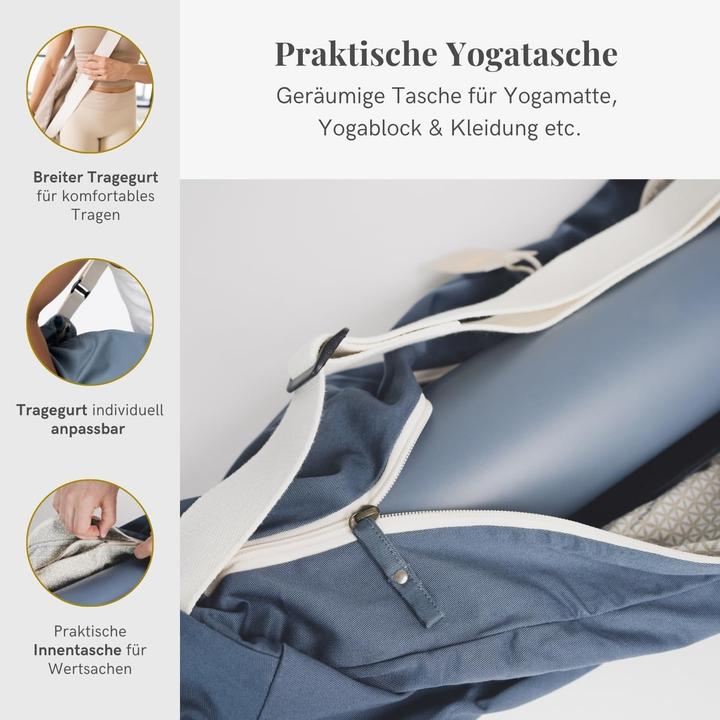 Produktbild Lotuscrafts Yogatasche Pune Aubergine