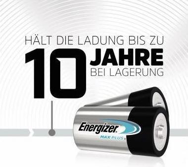 Image du produit Energizer Max Plus (20 pcs, D, 16000 mAh)