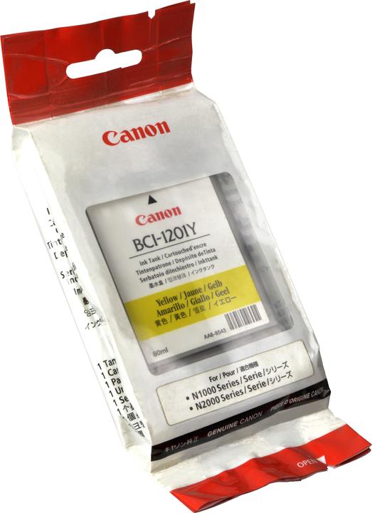 Produktbild Canon BCI-1201 - 80 ml - Gelb - Original - Tintenbehälter (Y)