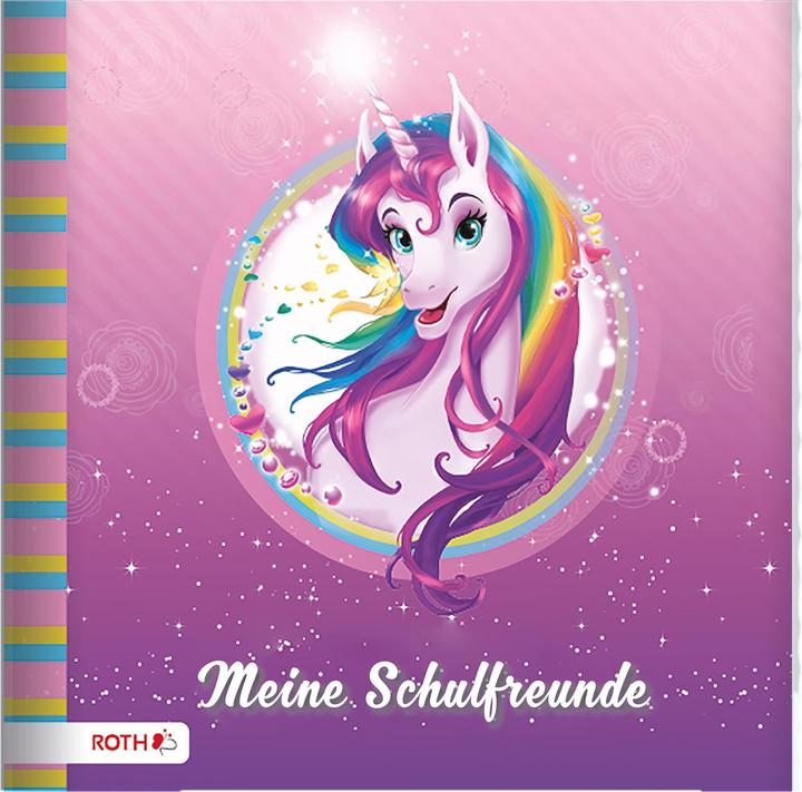 Image du produit Roth Livre des amis Portrait de licorne (165 x 165 mm, Non contraignant)