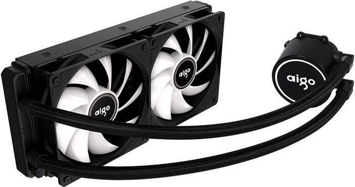 Actual product image Darkflash Tech AC SE 240 CPU liquid cooling (black)