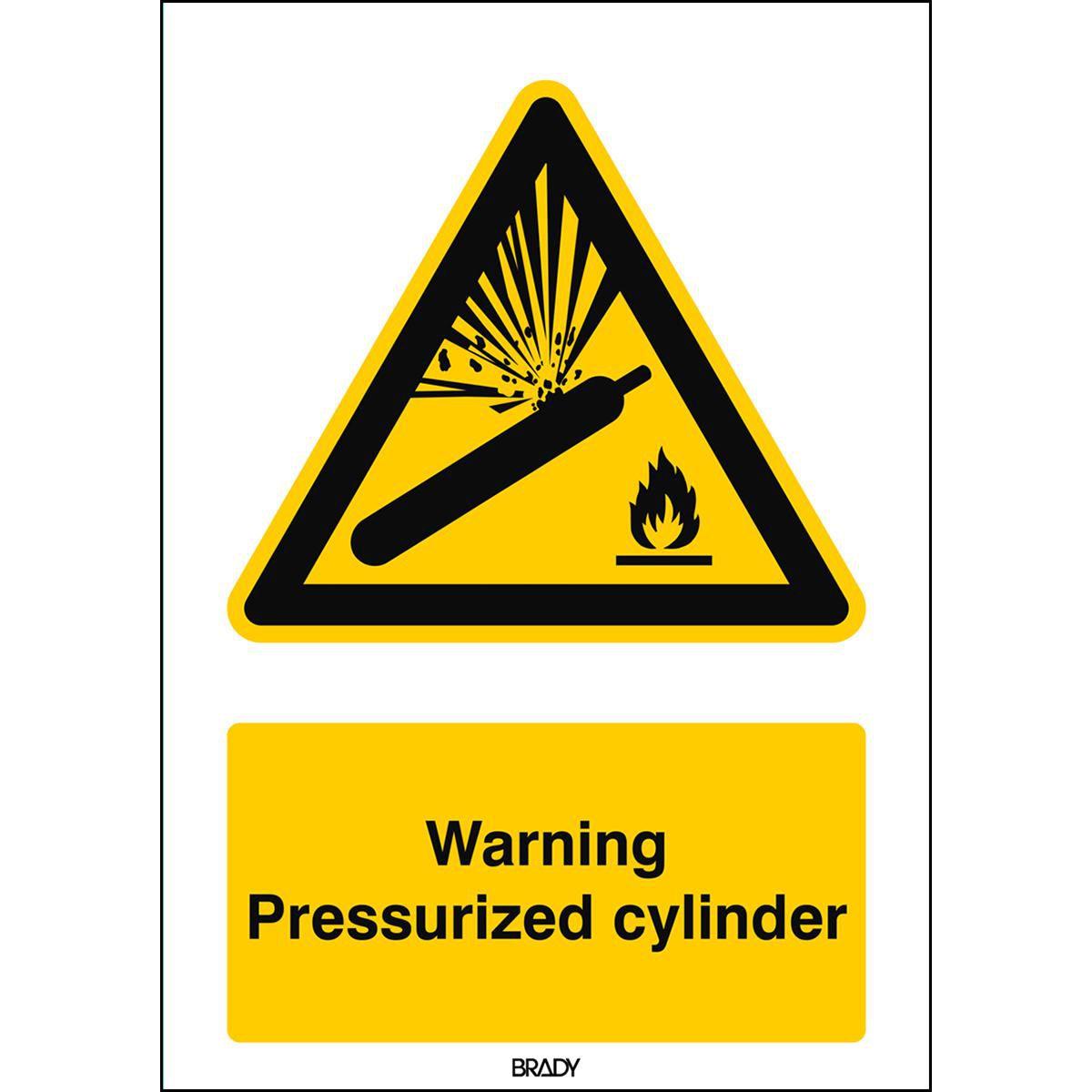 Brady, Sicherheitskennzeichnung, ISO Safety Sign - Warning