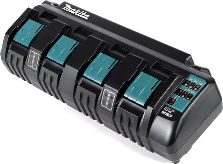 Produktbild Makita Power Source Kit 18V mit DC 18 SF 4-fach Ladegerät + 4x BL1850 Akku 5,0Ah (18 V)