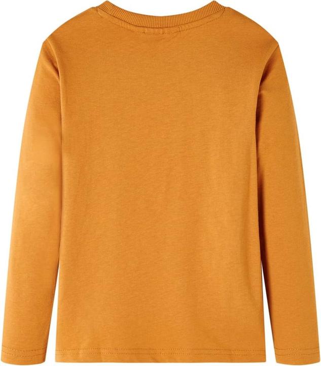 Produktbild vidaXL Kinder-Langarmshirt Dunkelocker 104,Material: 100