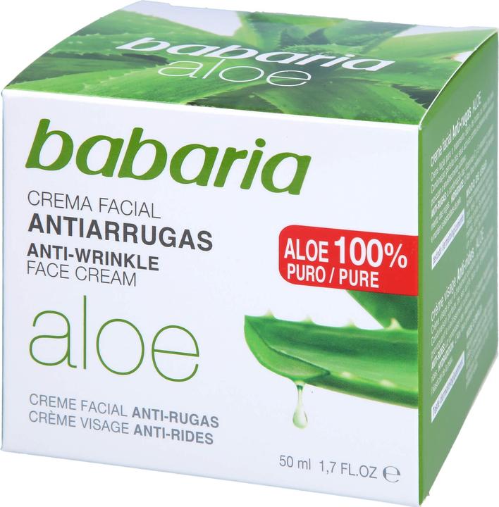 Image du produit Babaria Crème anti-rides à l'aloe vera 50 ml (50 ml, Crème 24h)