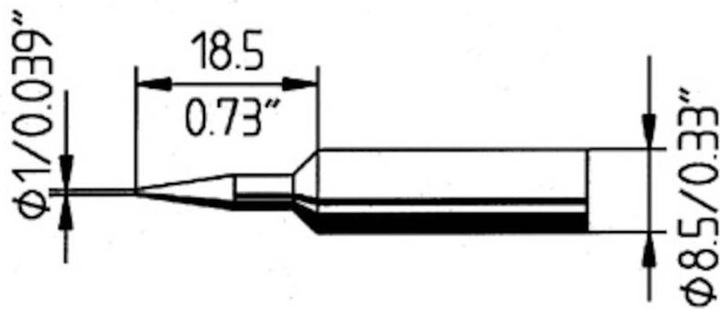 Produktbild Kurtz Ersa Lötspitzen zu MULTI-SPRINT 960 und MULTI-TC (Lötspitze)