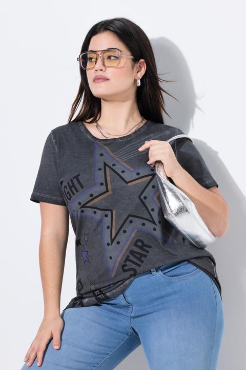 Produktbild Angel of Style T-Shirt, Regular Fit, Stern-Druck (50)