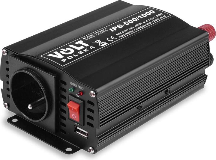 Productafbeelding Volt Polska Przetwornica napiecia IPS 500/1000W 12/230V