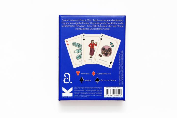 Actual product image Agatha Christie Playing Cards (German)
