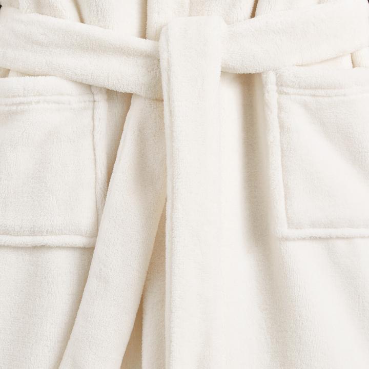 Image du produit La Redoute Collections Robe de chambre douillette en polaire avec capuche (128)