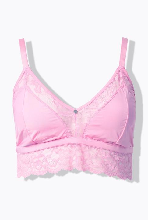 Produktbild TruYou Bralette, Satin, transparente Spitze, Cup A - D (85 D)