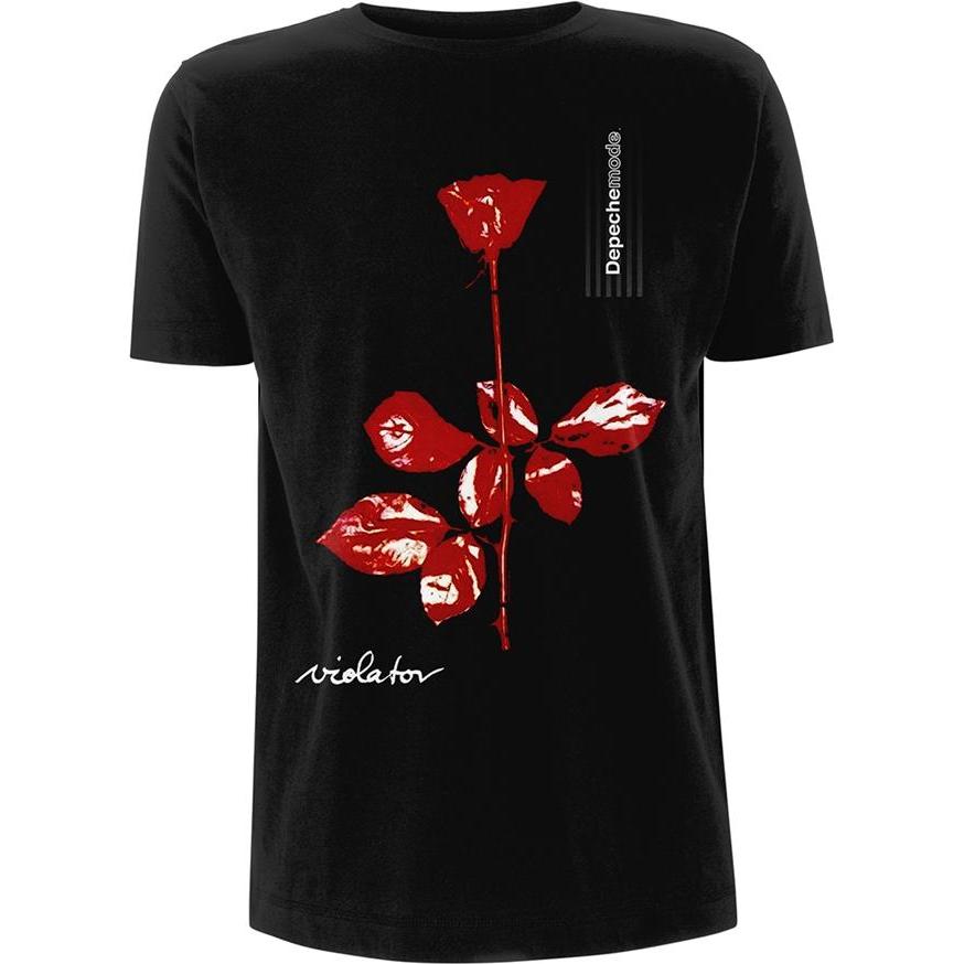 Depeche Mode, Uomini, Maglietta, Violator, Nero, (L)