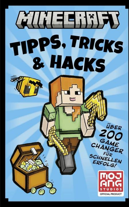 Actual product image Minecraft Tipps, Tricks & Hacks. Über 200 Game Changer für schnellen Erfolg (German, Maxi Lange, Minecraft, Mojang From, Tom Stone, 2025)