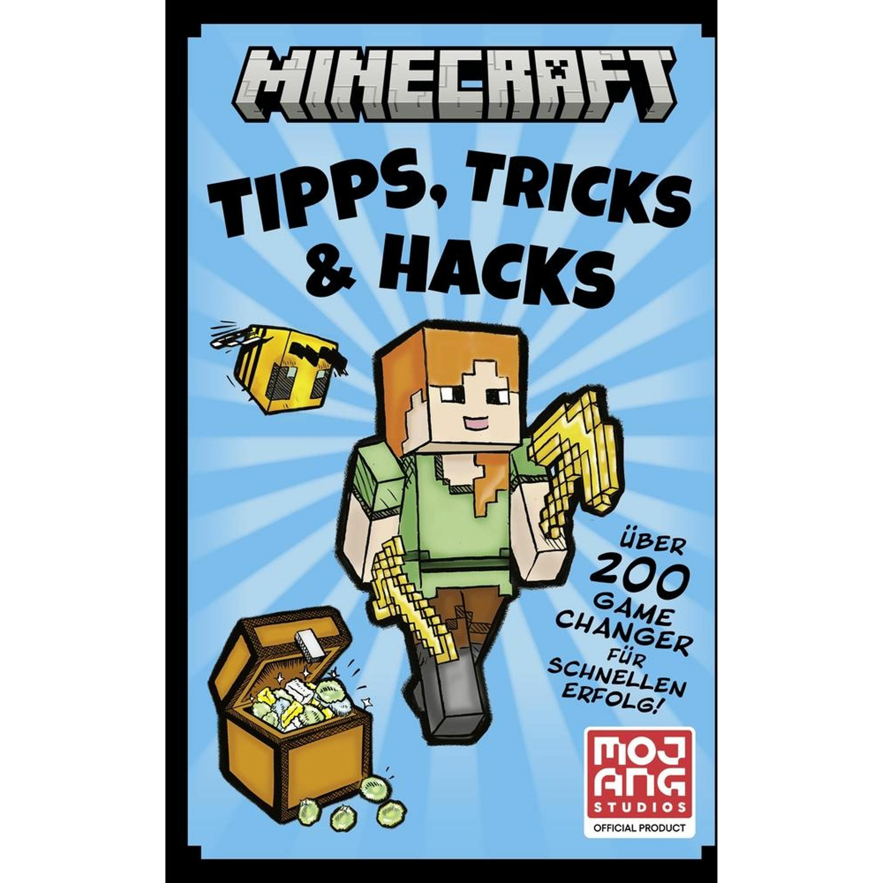 Minecraft Tipps, Tricks & Hacks. Über 200 Game Changer für schnellen Erfolg, Kinderbücher von Mojang Ab, Tom Stone, Mine...