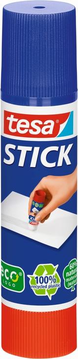 tesa ecoLogo Stick Klebestift, 10 g, Thekendisplay
