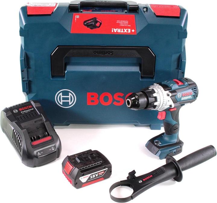 Immagine prodotto Bosch Professional Bosch GSB 18V-110 C Batteria Trapano a percussione professionale 18V 110Nm + 1x Batteria 5.0 Ah + (Batteria ricaricabile)