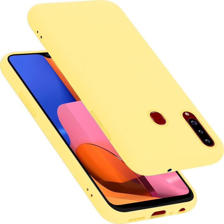 Produktbild Cadorabo TPU Liquid Silicone Case Cover (Samsung Galaxy A20s)