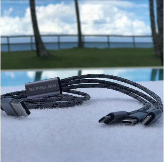 Immagine prodotto Sunslice Cavo Trident 3-in-1 (1 m, USB 3.2 Gen 1, 12 W)