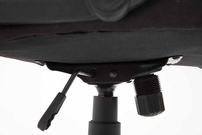 Immagine prodotto CLP Sedia da ufficio XL Sparta in tessuto, nero (45 - 54 cm)