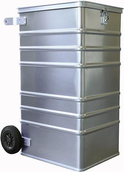 Actual product image kaiserkraft Aluminum data disposal container