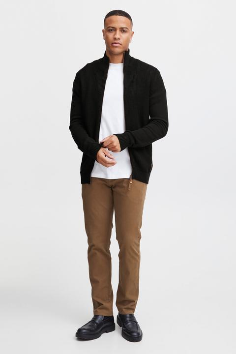 Immagine prodotto Solid Tristian Cardigan Maglione Maglia Con Bottoni Da Uomo Con Collo Alto Stampa (L)