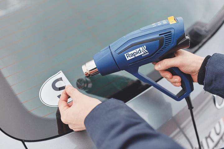 Actual product image Rapid Hot air blower R2000 in box