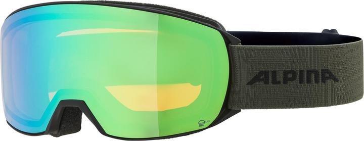Noir, olive mat