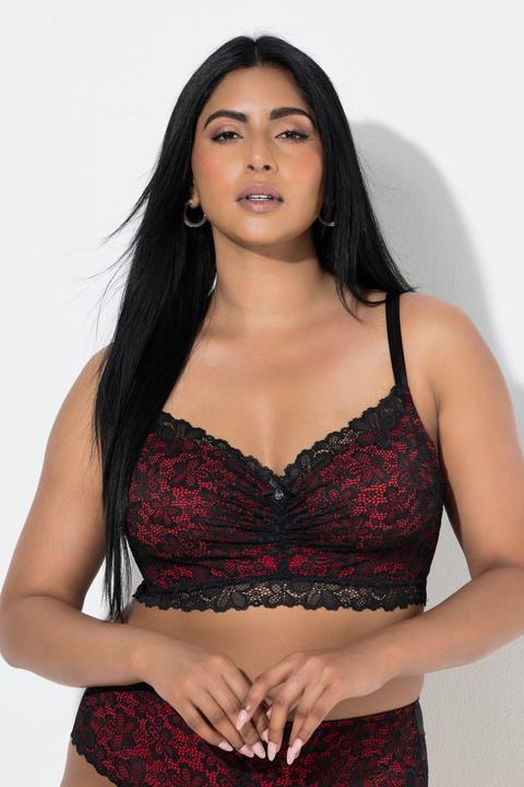 Actual product image TruYou Layered Lace Panel Bralette (85 E)