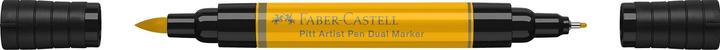 Image du produit Faber-Castell Crayon à encre de Chine Pitt Artist Pen Dual jaune foncé (Jaune, 1 x)