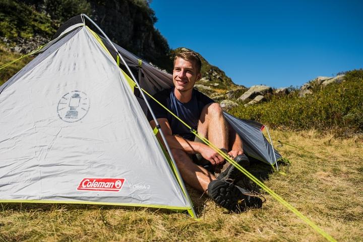 Actual product image Coleman 2176907 Cobra 2 Trekking tent 2 person tent (Tunnel tent, 2.05 kg, 2 persons)