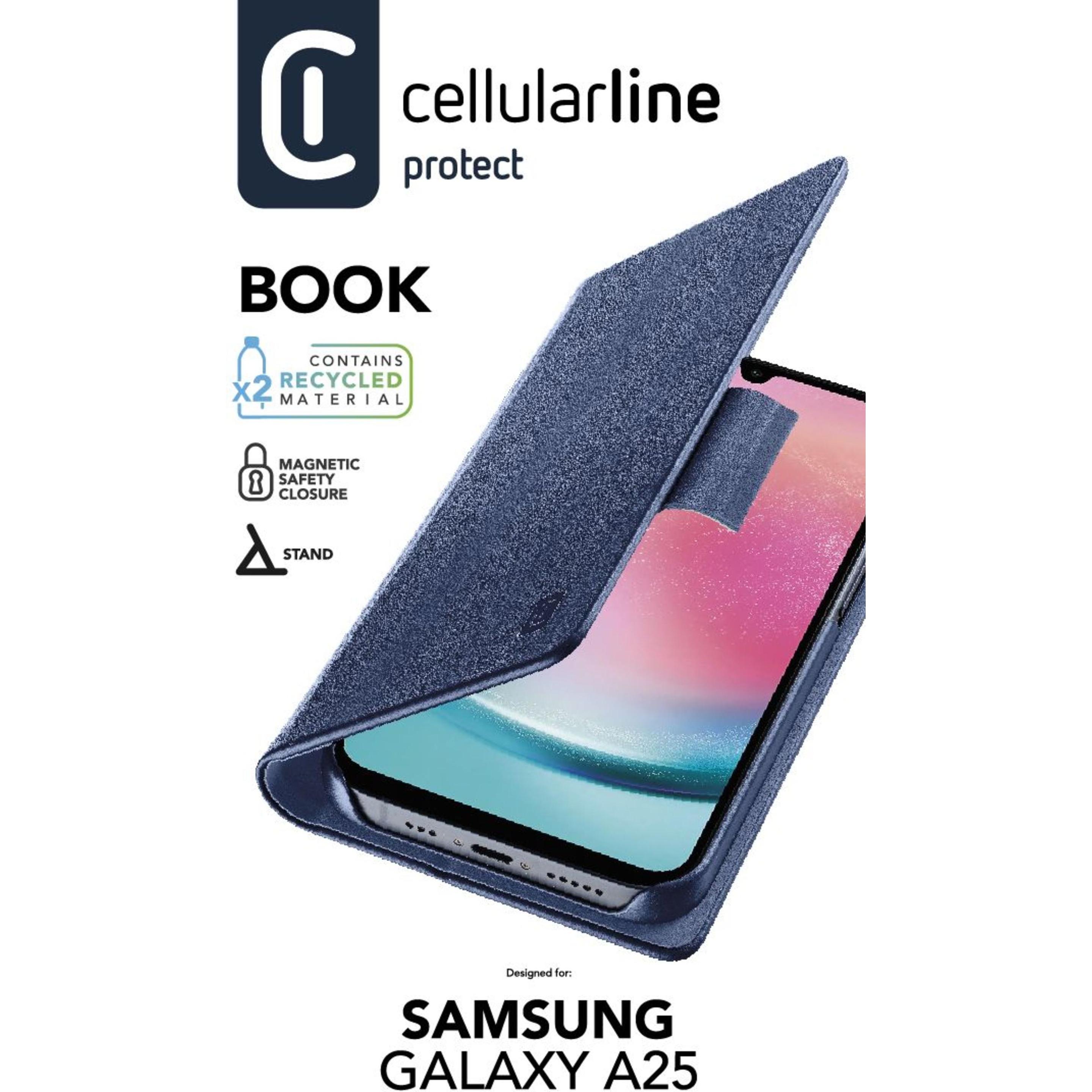 Thumbnail - Cellularline Book Case für Samsung A25 5G (Samsung Galaxy A25), Smartphone Hülle, Blau