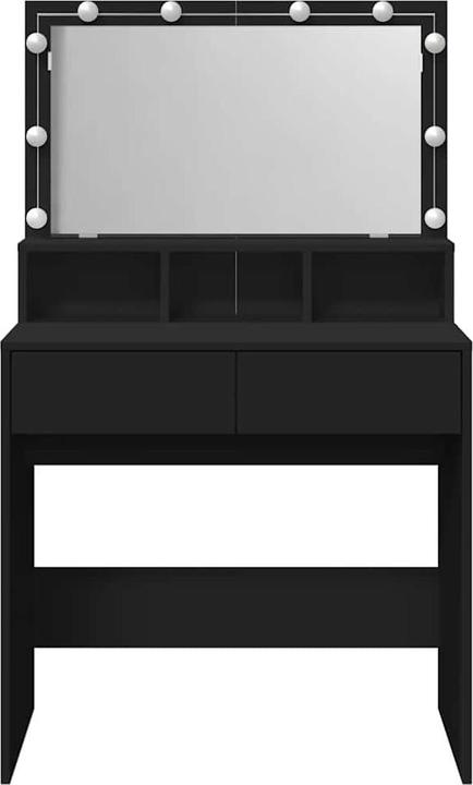 Image du produit VidaXL Coiffeuse avec éclairage LED (80 x 41 x 134,5 cm)