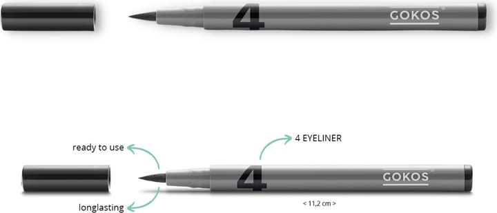 Produktbild Gokos Eyeliner Basic (401 Heavy Black)