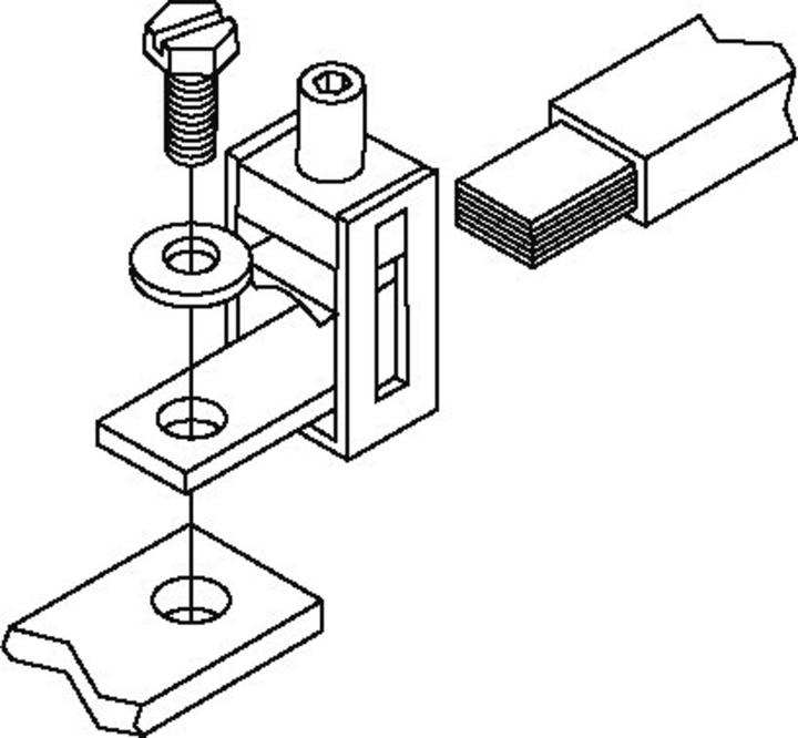 Actual product image Hensel HEN VA 630 wiring strip terminal up to 630A (Terminal strips)