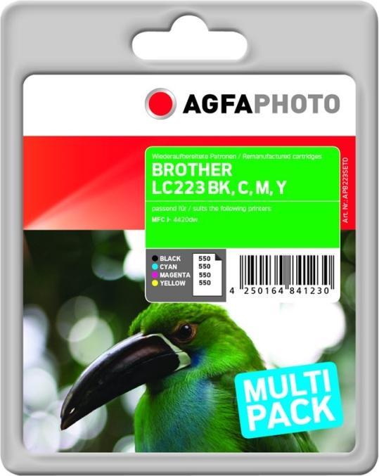 Produktbild AGFAPHOTO Ink Cart. (BK, C, M, Y)