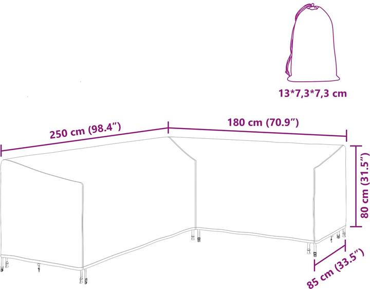 Produktbild vidaXL Möbelbezüge