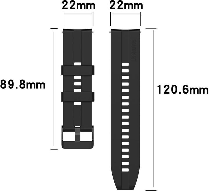 Immagine prodotto Cadorabo Bracciale per smartwatch (22 mm, Silicone)